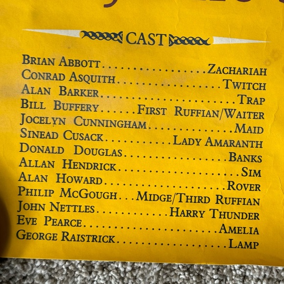 Vintage Print Wild Oats Theatre Poster Royal Shakespeare. - Picture 2 of 9